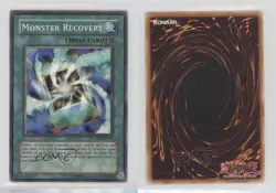 Monster Recovery YuGiOh Dark Beginning 1 #DB1-EN181 2004 15fy - Image 3
