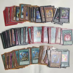 150+ Yugioh Card Lot Mixed Rares Holos Commons Bulk Collection - Image 1