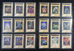 Yu-Gi-Oh! Yugioh Japanese Bandai Version Full Complete 118-Card Set VG-LP - Image 2