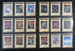 Yu-Gi-Oh! Yugioh Japanese Bandai Version Full Complete 118-Card Set VG-LP - Image 4