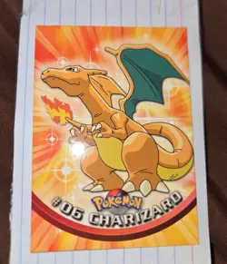 Pokemon Card Charizard #06 Topps Series - Image 1