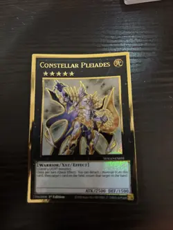 MAGO-EN031 Constellar Pleiades Premium Gold 1st Edition NM Yugioh Card - Image 1
