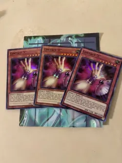 Yugioh 3x Contact "C" OP18-EN007 OTS Tournament Pack 18 Unlimited NM - Image 1