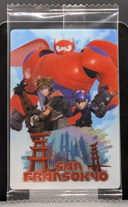 San Fransokyo Kingdom Hearts Wafer Card BANDAI Disney Japanese #005 0728 - Image 1