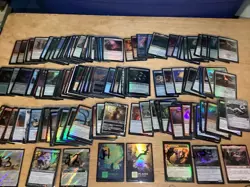 175 Magic the Gathering Foil Card lot from 2010s-2020s #3 - Image 1