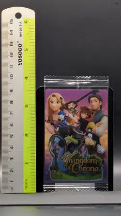 Rapunzel Kingdom Hearts Wafer Card BANDAI Disney Japanese #007 0728 - Image 2