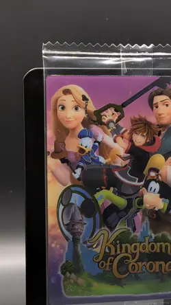 Rapunzel Kingdom Hearts Wafer Card BANDAI Disney Japanese #007 0728 - Image 3