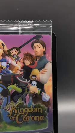 Rapunzel Kingdom Hearts Wafer Card BANDAI Disney Japanese #007 0728 - Image 4