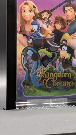 Rapunzel Kingdom Hearts Wafer Card BANDAI Disney Japanese #007 0728 - Image 5