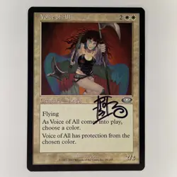 SIGNED VOICE OF ALL RK POST PLANAR CHAOS LP MTG - Image 1