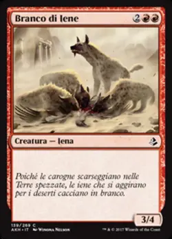 MTG Magic AKH Amonkhet - 1x ITA EX 139 C Branco di Iene - Image 1
