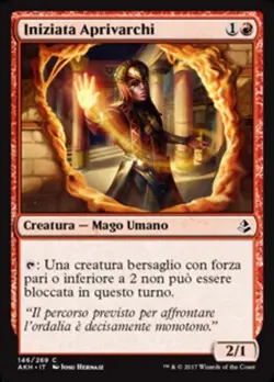 MTG Magic AKH Amonkhet - 1x ITA EX 146 C Iniziata Aprivarchi - Image 1
