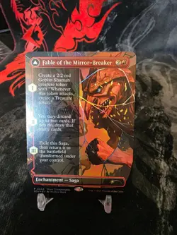 Mtg Fable of The Mirror-Breaker Store Championship Promo Foil - Image 1