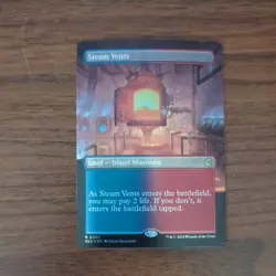 MTG English Steam Vents (Borderless) NM Foil Ravnica: Clue Edition - Image 1