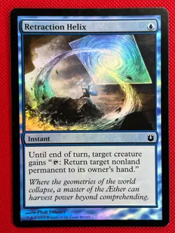 MTG Foil 1X Retraction Helix X1 Born of the Gods Magic - SP - Image 1