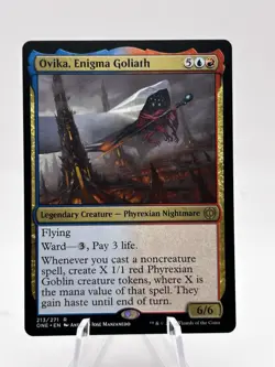 Ovika Enigma Goliath 213/271 Phyrexia: All Will Be One ONE MTG NM - Image 1