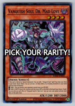 Vanquish Soul Dr. Mad Love Yugioh RA04-EN045 - PICK YOUR RARITY NM - Image 1