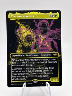 The Swarmweaver 0363 Showcase Duskmourn: House of Horror DSK MTG NM - Image 1