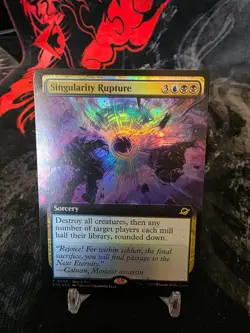 MTG Singularity Rupture *Buy a Box Promo FOIL* - Image 1