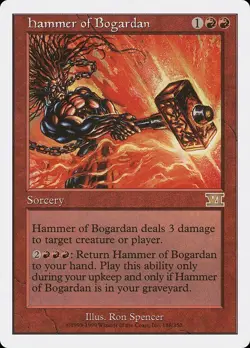 MTG - Hammer of Bogardan - Classic Sixth Edition - X1 - (NM) - - Image 1