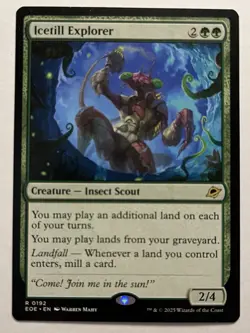MtG Icetill Explorer EOE Edge Of Eternities Magic the Gathering - Image 1