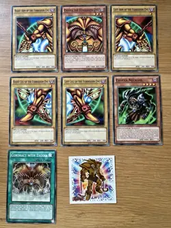 Yugioh exodia cards bundle - Image 1