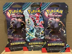 3x Pokemon TCG Scarlet & Violet Twilight Masquerade Blister Pack - Tracked Post - Image 1