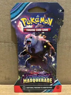 3x Pokemon TCG Scarlet & Violet Twilight Masquerade Blister Pack - Tracked Post - Image 2