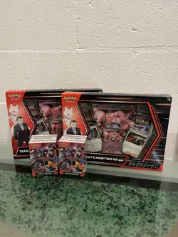 Pokemon TCG Destined Rivals - SEALED Booster Bundle (6x packs) & Mewtwo EX Box - Image 1