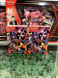 Pokemon TCG Destined Rivals - SEALED Booster Bundle (6x packs) & Mewtwo EX Box - Image 2
