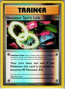 Venusaur Spirit Link 89/108 Uncommon - Pokemon XY-Evolutions - Reverse Holo (NM) - Image 1