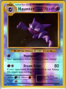 Haunter 48/108 Uncommon - Pokemon TCG XY: Evolutions - Reverse Holo (NM) - Image 1