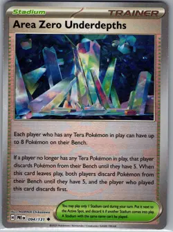 Area Zero Underdepths 094/131 Uncommon - Pokemon TCG - Pokeball Reverse Holo NM - Image 1