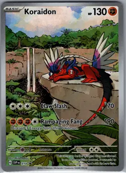 Koraidon 014 - Pokemon TCG SV Black Star Promos - Illustration Rare (NM) - Image 1