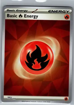Basic Fire Energy 010 - Pokemon TCG SV07: Stellar Crown - Reverse Holo (NM) - Image 1