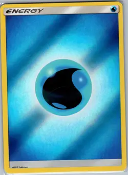 Water Energy (2017) - Pokemon TCG SM: Shining Legends - Reverse Holo (NM) - Image 1