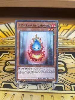 Yugioh Neo-Flamvell-Ursprung HAC1-DE069 Duel Terminal Rare - Image 1