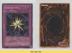 SR - Shadow Spell Unlimited YuGiOh Starter Deck Kaiba Evolution #SKE-041 0d2 - Image 3