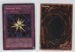 SR - Shadow Spell Unlimited YuGiOh Starter Deck Kaiba Evolution #SKE-041 00jz - Image 3