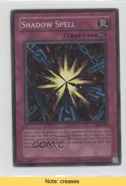 SR - Shadow Spell Unlimited YuGiOh Starter Deck Kaiba Evolution #SKE-041 00jz - Image 1