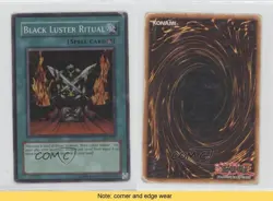 Black Luster Ritual Unlimited YuGiOh Starter Deck Yugi Evolution #SYE-025 00jz - Image 3