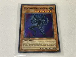 YuGiOh Evil Hero Malicious Edge DP06-EN006 Super Rare 1st Edition NM FREE SH - Image 3