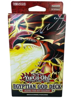 New Yugioh Egyptian God Deck Slifer the Sky Dragon 1st Edition Konami CCG TCG - Image 1