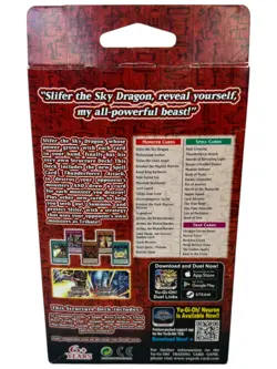 New Yugioh Egyptian God Deck Slifer the Sky Dragon 1st Edition Konami CCG TCG - Image 3