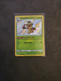 Pokemon TCG Mixed Card Lot - Shiny Pokemon Bundle - Thwackey & Rillaboom - Image 2
