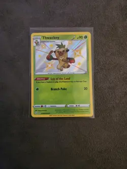Pokemon TCG Mixed Card Lot - Shiny Pokemon Bundle - Thwackey & Rillaboom - Image 9