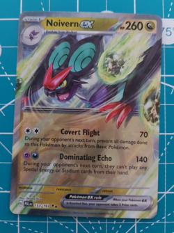 Noivern ex 153/193 Paldea Evolved Double Rare Pokemon Card NM - Image 1
