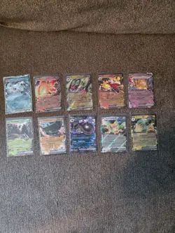 Pokemon Paldean Fates EX Card Lot - Image 1