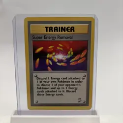 Super Energy Removal - Base Set - 79/102 - Rare - Pokemon Card - EXC / NM p13 - Image 1