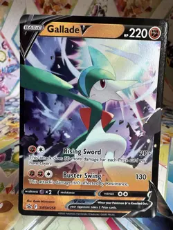 Gallade V Black Star Promo card SWSH258 Sword & Shield 2022 Pokemon Card - Image 1
